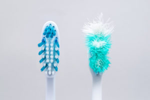 Randolph pediatric dentist explains difference between these old and new toothbrushes