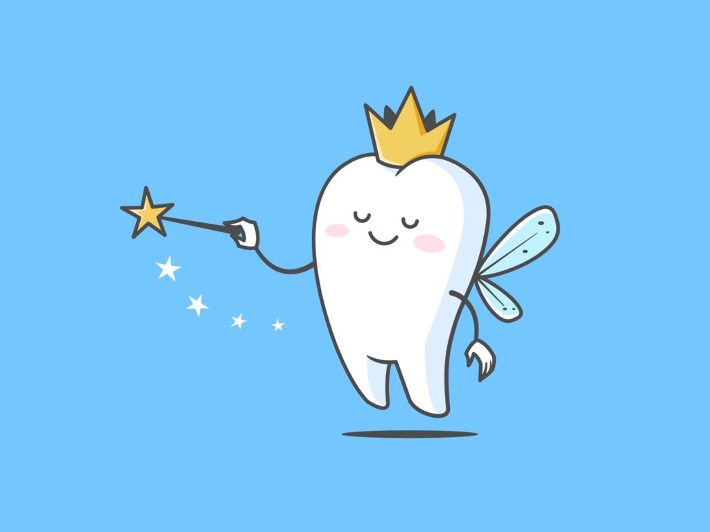 Illustration of tooth fairy